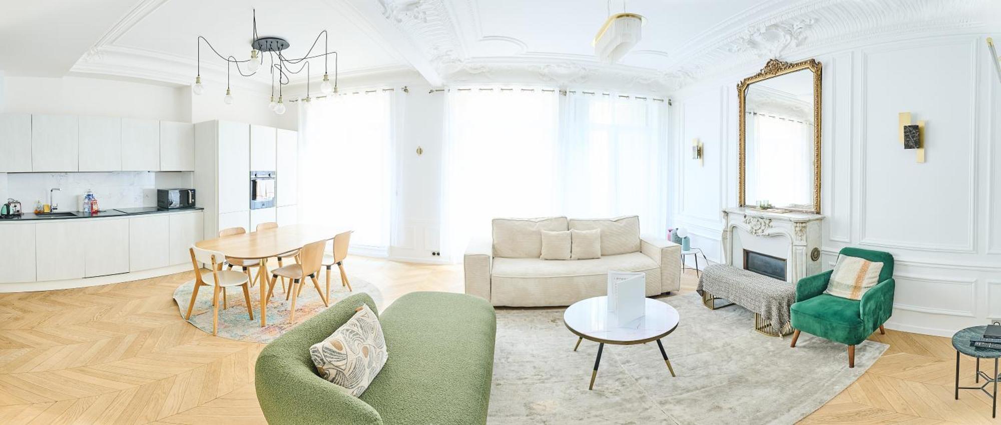Champs Elysees!Montaigne, New Luxurious 6Pers Flat パリ エクステリア 写真